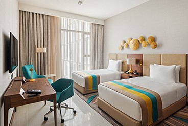 hotel - shared bedroom