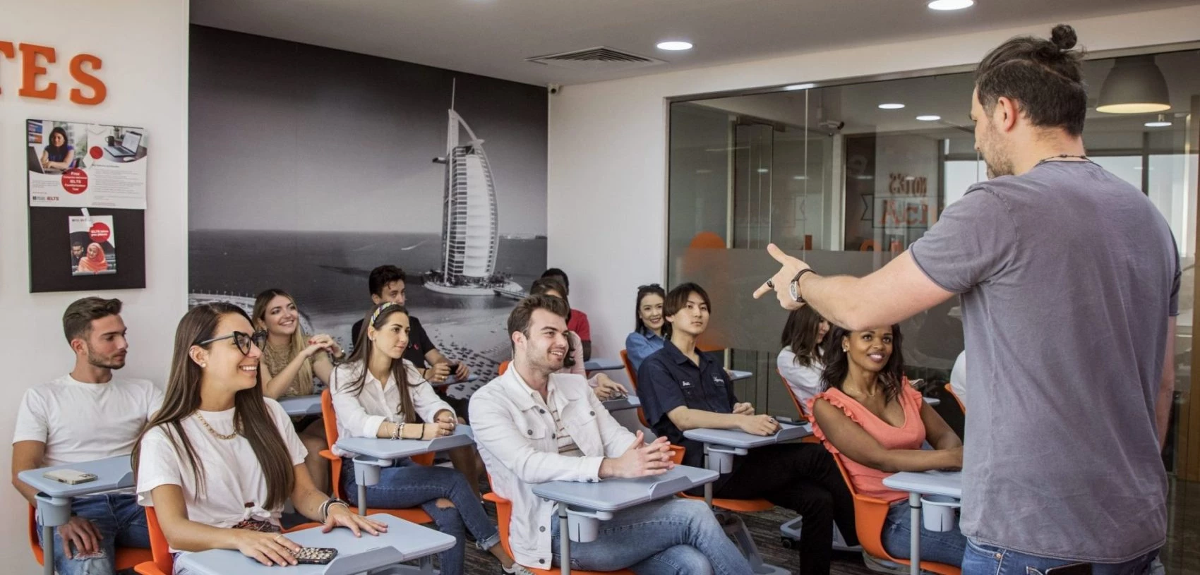 aprender inglés en Dubai, vida estudiantil,
